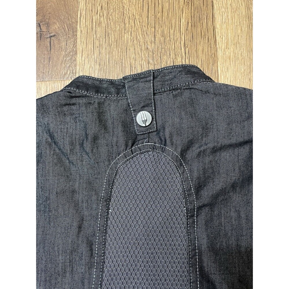 Chef Works Women's Chelsea Chef Coat Urban Collection Medium - Picture 8 of 10